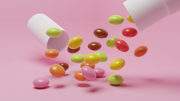マーブルチョコ/3Dモデル/blenderデータ