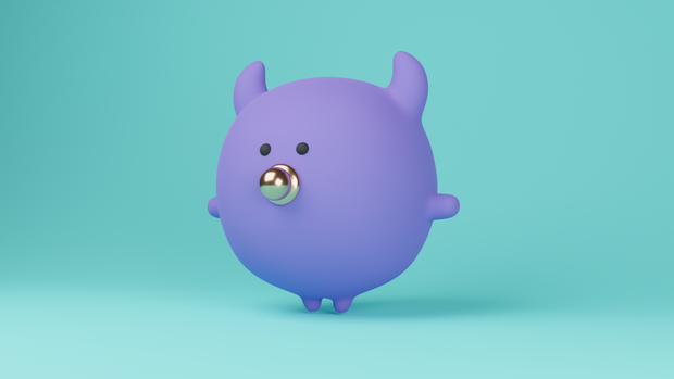 キャラクター/3Dモデル/blenderデータ