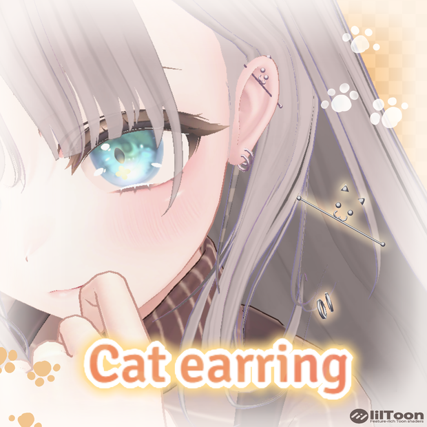 Cat Earring