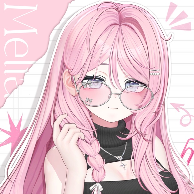 【✦ Release_Sale_中 ✦】 ♡⑅ Melia Hair ⑅♡ - WishList - BOOTH