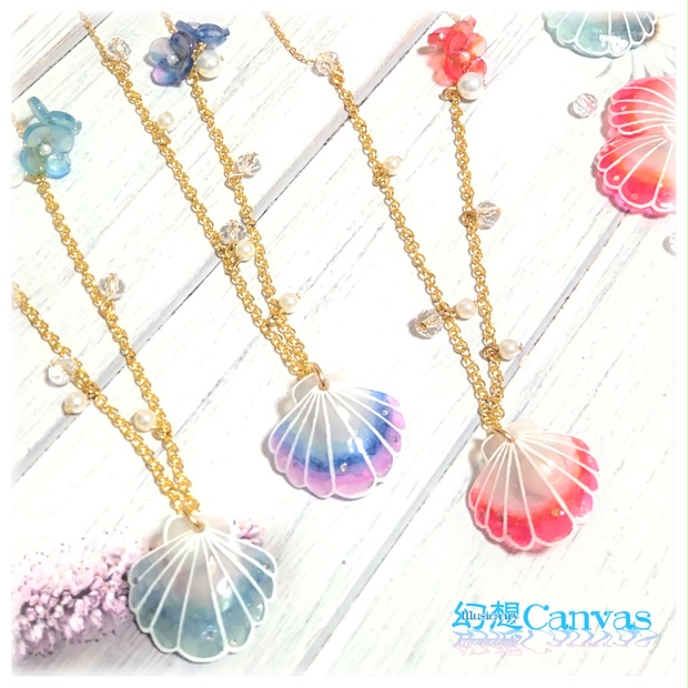 憧憬の空 マーメイドネックレス 幻想canvas Booth