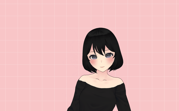 Vroid~ Free hair preset 3