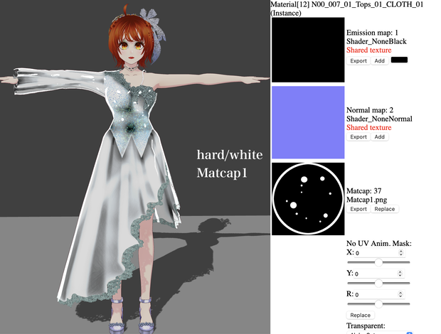 【無料】マットキャップテクスチャセット＋α【Unity・Blender・TC Script想定】
