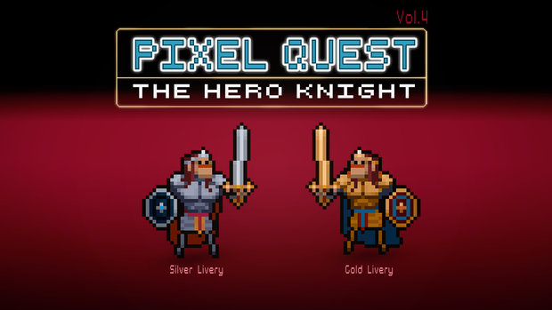 2Dピクセルクエスト Vol.4 - ヒーローナイト  -  2D Pixel Quest Vol.4 - The Hero Knight