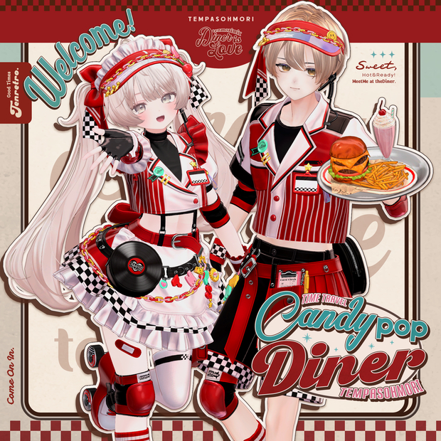 Sale! 🍔CANDY POP DINER🍔【25アバター対応】