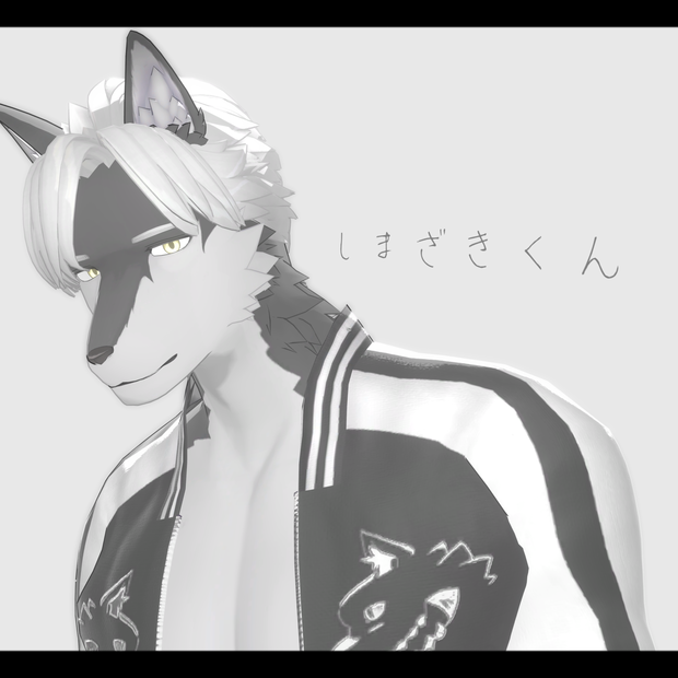 オリジナル３Dモデル「しまざきくん」