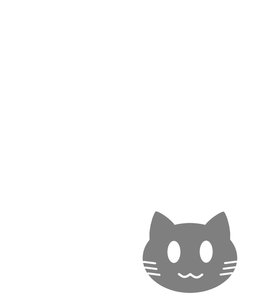 シンプルな透過枠