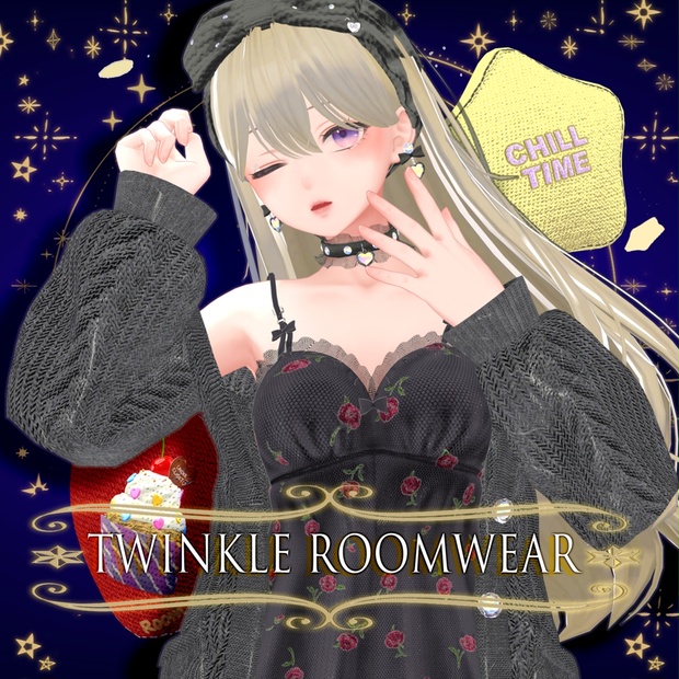 🌟Twinkle ROOMWEAR🌟【森羅Shinra対応】ルームウェア