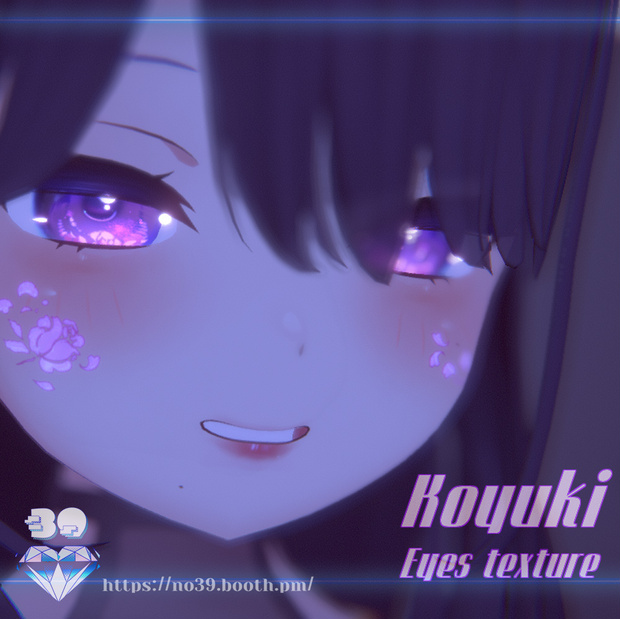 【Koyuki専用】Eyes+Makeup Tex - RoseNight[HD-PSD]♥