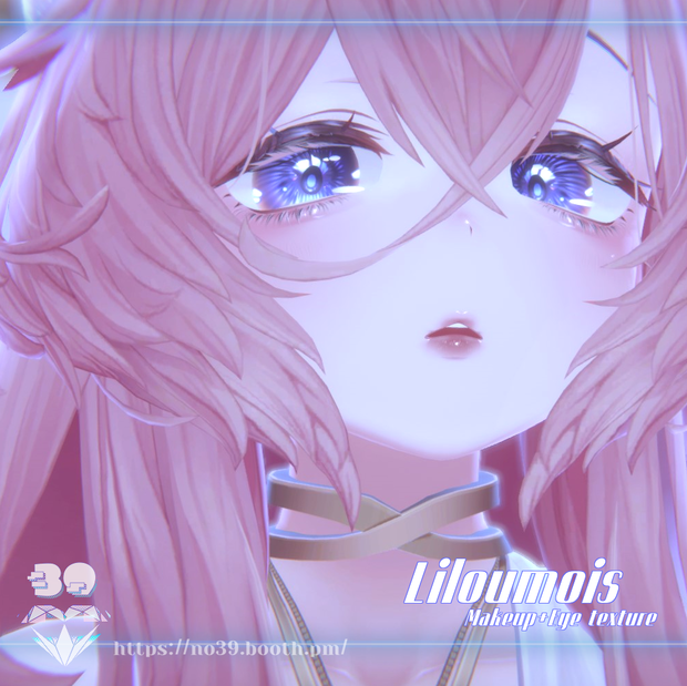 【Liloumois専用 】Makeup+Eyes+Tongue texture+Material[HD-PSD]