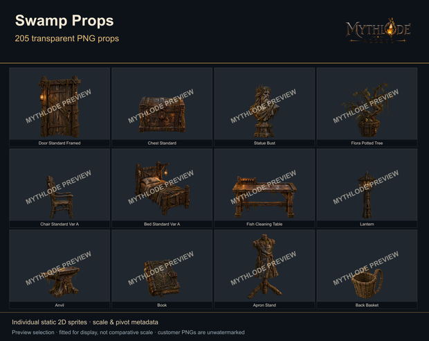 MYTHLODE Swamp Prop Pack