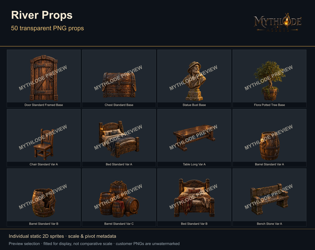 MYTHLODE River Prop Pack