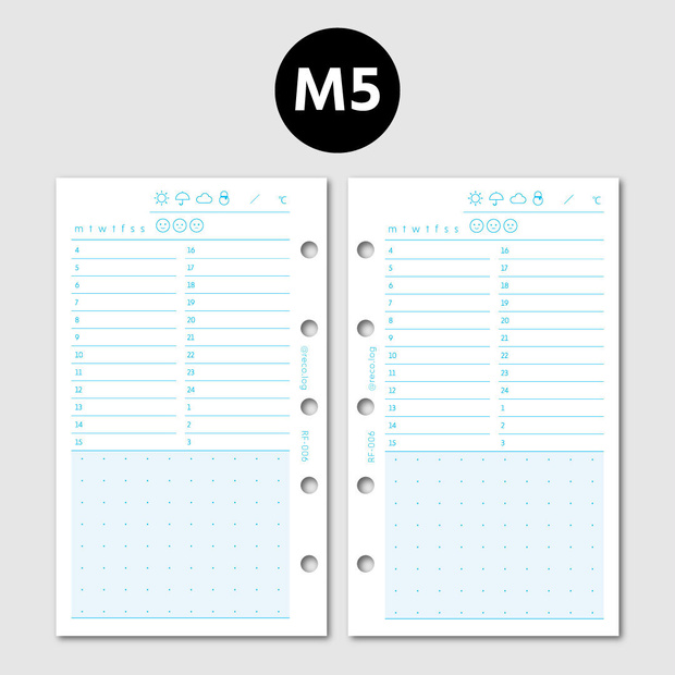 【M5】Daily log refill