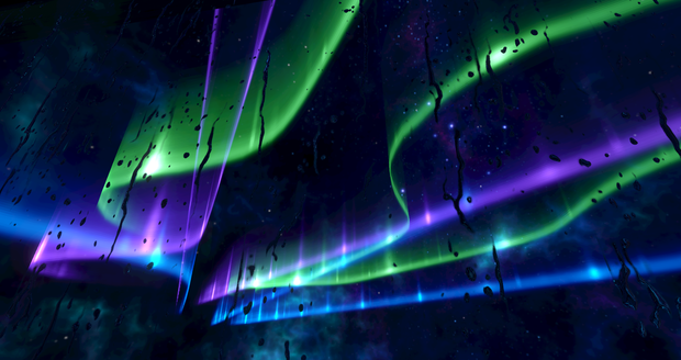 オーロラシェーダー　Unity　Cluster　向け　Aurora　Shader