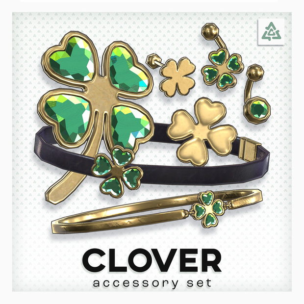 Clover Accessory Set (12アバター)