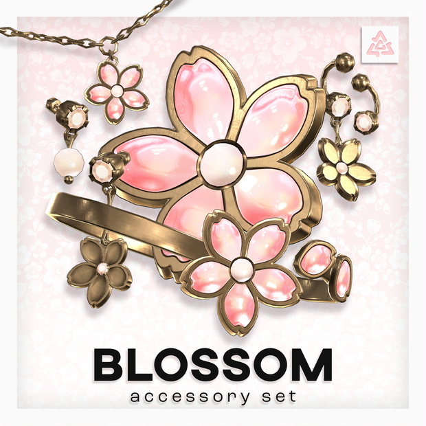 Blossom Accessory Set (12アバター)