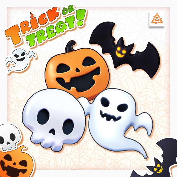 Trick or Treat! Halloween Accessory Set (4 Items)