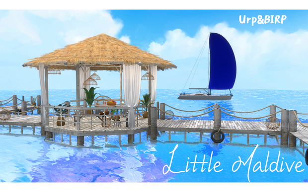 [Warudo] Little Maldive (URP_Nilo/BIRP)