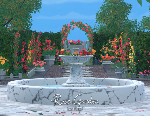 [Warudo] Rosegarden 2color (URP/BIRP)