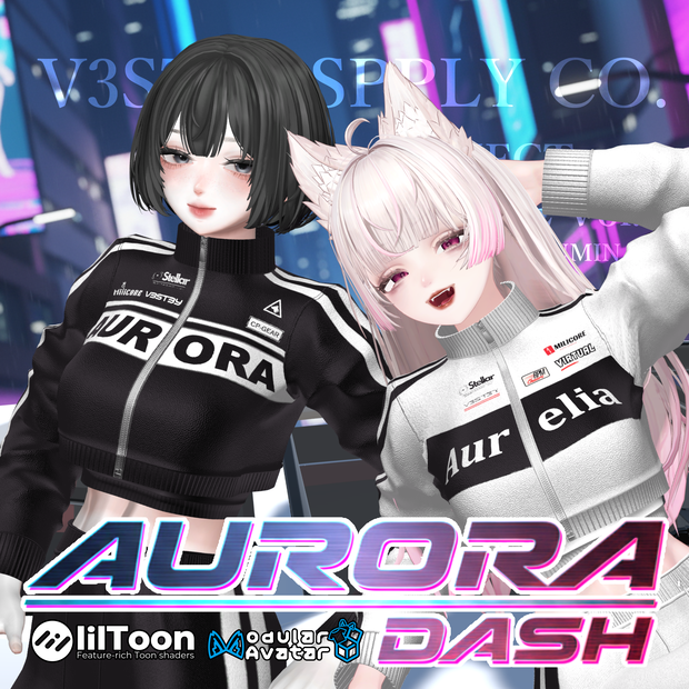 『AURORA DASH｜レーシングセットアップ』- Vestie Project Evolve Vol.01