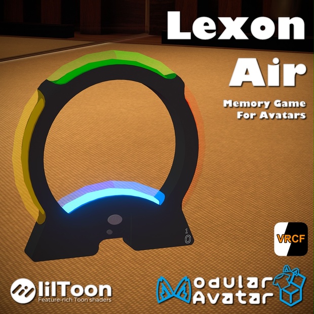 [VRChat] Lexon Air Memory Game for VRChat Avatars - ilexisthemadcat - BOOTH