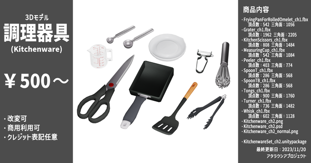調理器具２ / Kitchenware 2