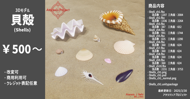 貝殻 / Shells