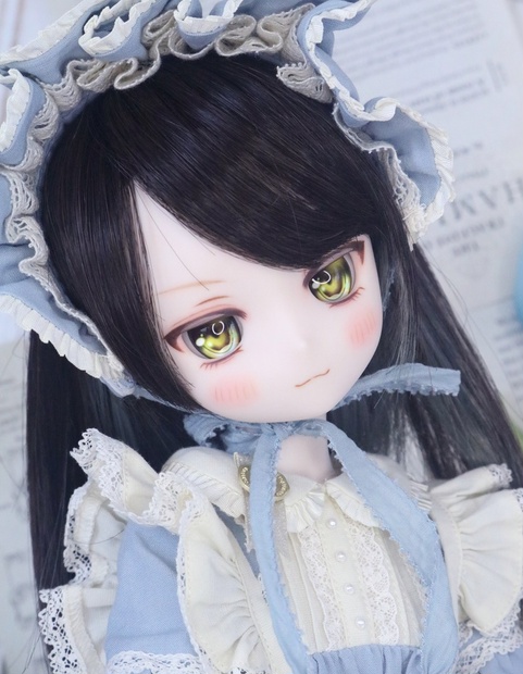 人気買付ドルフィードリーム DDH-06 ディーラー様製カスタムヘッド+レジンアイ セミホワイト 中古品 パーツ