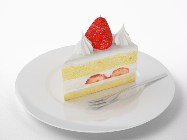 3D モデルデータ shortcake