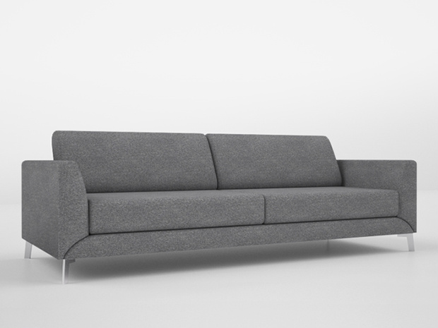 3D モデルデータ　sofa023