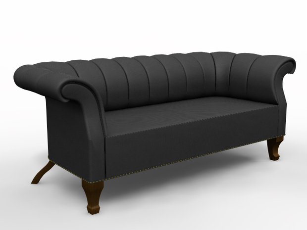 3D モデルデータ　sofa05L