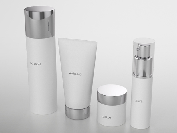3D モデルデータ　cosmetics