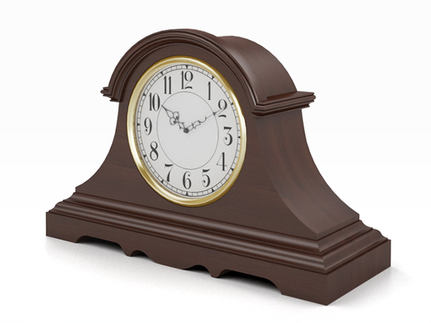 3D モデルデータ　clock02