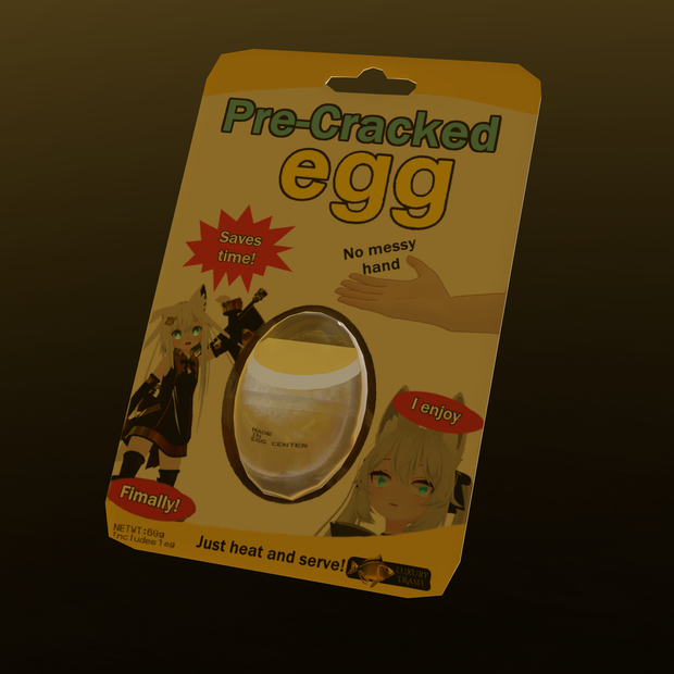 LUXURY PRE-CRACKED EGG