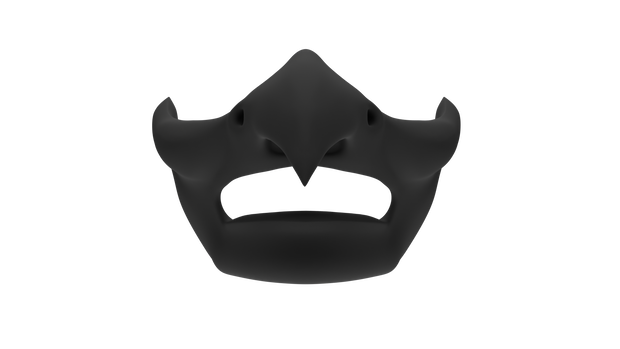 Utsuro's Mask Made in Nomad sculpts