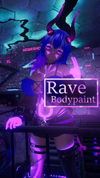 Rave Bodypaint - Sharlen