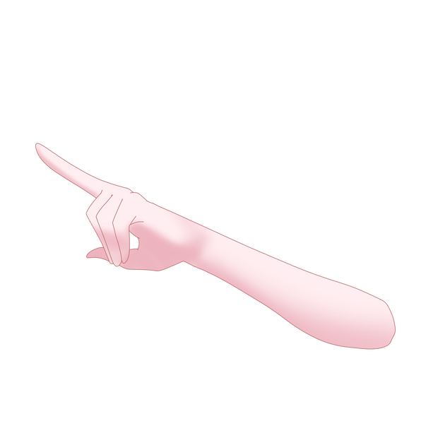 つんつんポーズ