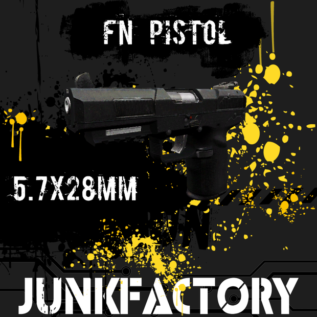 【VRChat想定】FN Pistol、ワールド固定、射撃などのギミック付き