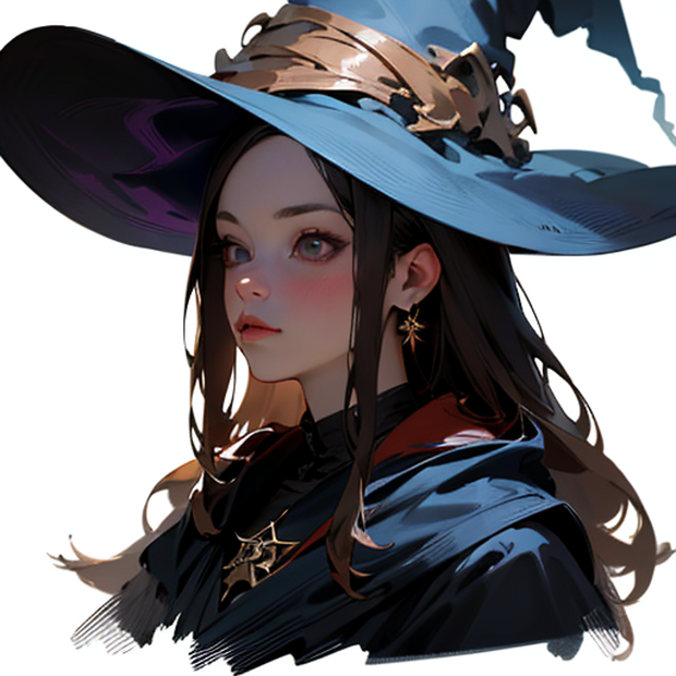 【Ai生成】アイコン素材セット：ウィッチ・魔女（無料or投げ銭）【商用利用可】