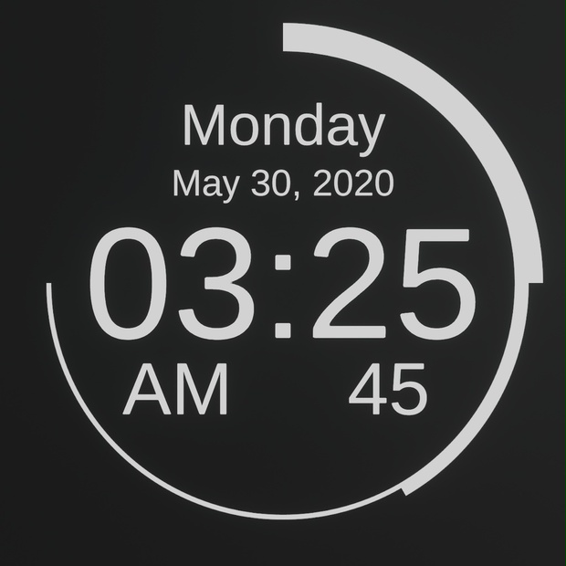 GitHub - guioconnor/react-clock-face: React based configurable SVG clock  face