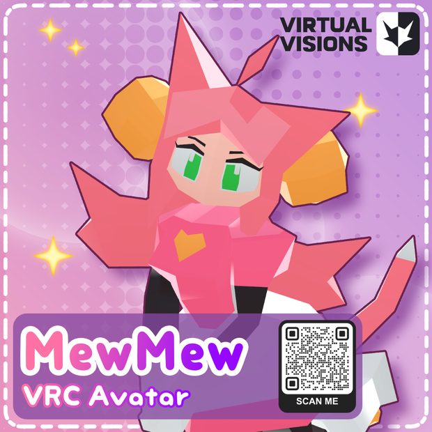 Pink - Mew Mew | VRC Avatar