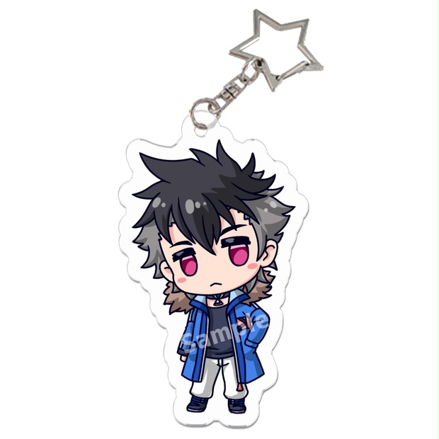 青山龍星 アクリルキーホルダー アクキー - 柚月のずんだもんグッズ