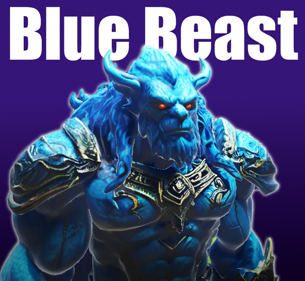 Blue Beast　モンスターアバタ―