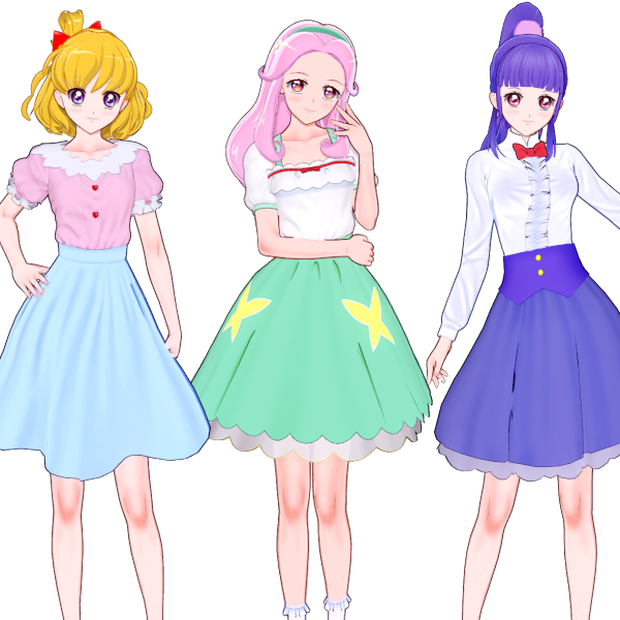 魔法つかいプリキュア 私服 MOD