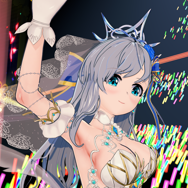 白猫 アイリス Wedding