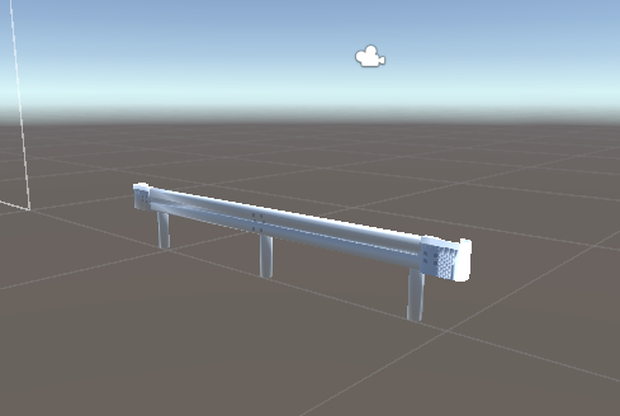 FBX)ガードレール