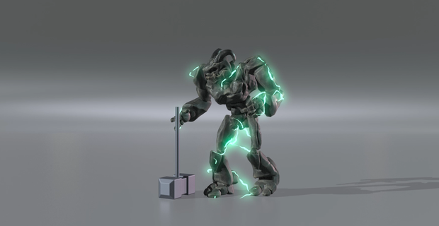 [Houdini hip file] Lightning_Assets
