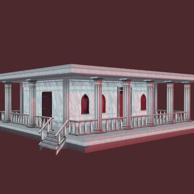 Stylized Modular Demon Architecture Pack (Beta) / スタイライズド 悪魔風モジュール建築パック（Beta）