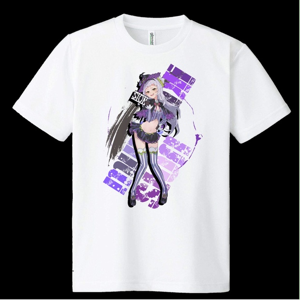 【非公式】紫咲シオンTシャツ【ホロライブ】
