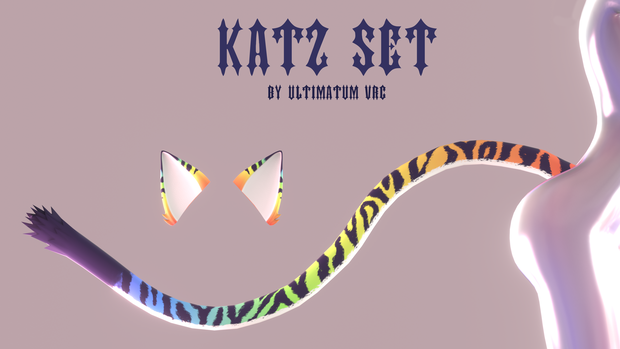 3Dモデル |猫セット KATZ SET 